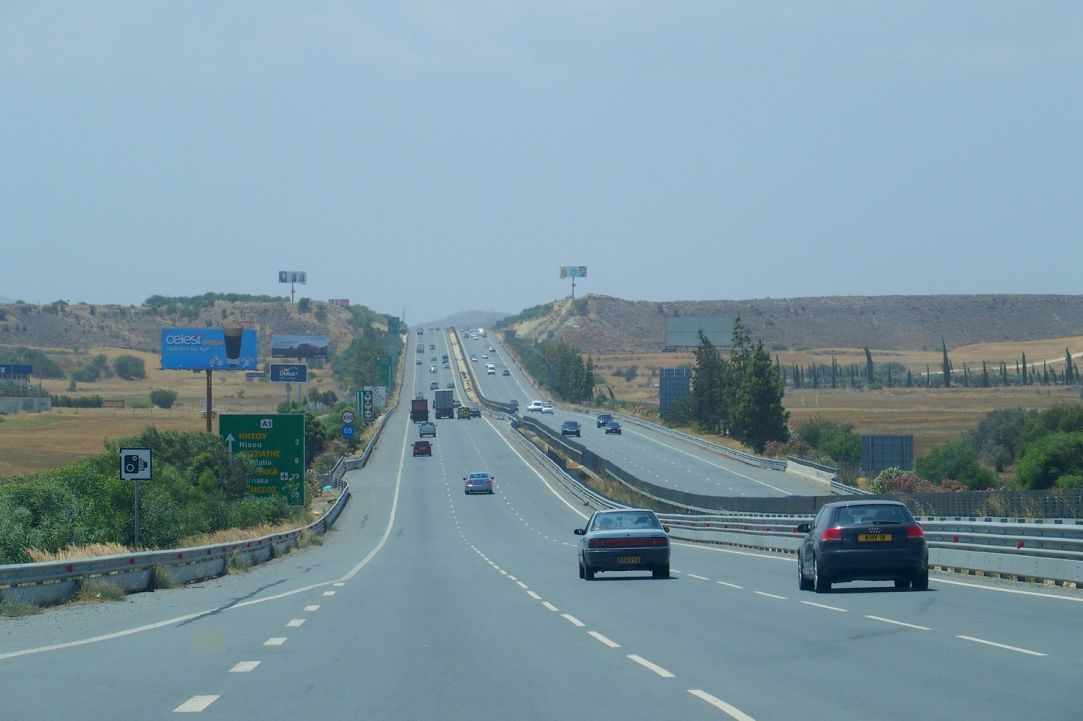 Highway A1: Lefkosia - Limassol - The largest and most used motorway in ...