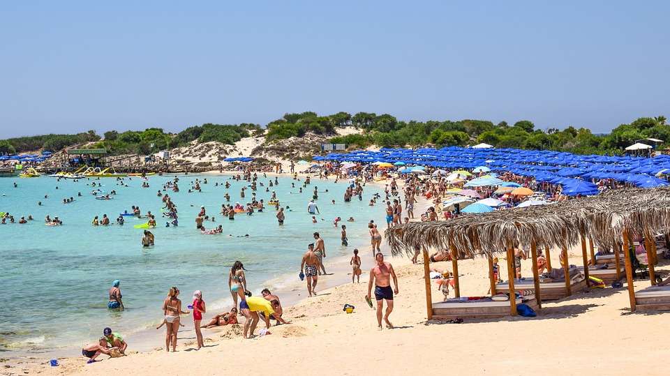 Makronissos beach in Ayia Napa