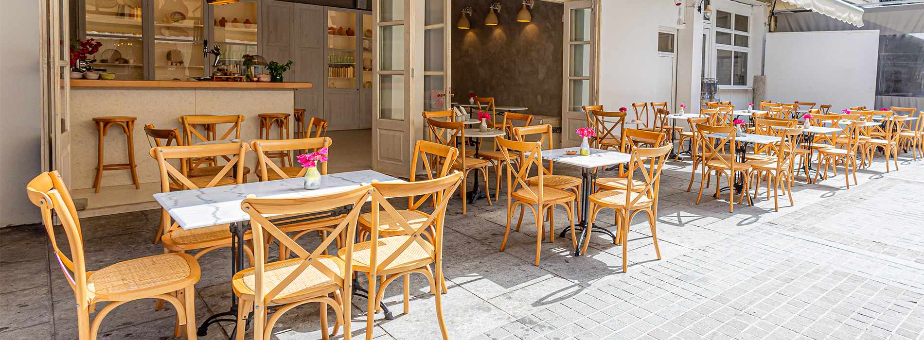 A vibrant and culturally rich café in the heart of Limassol