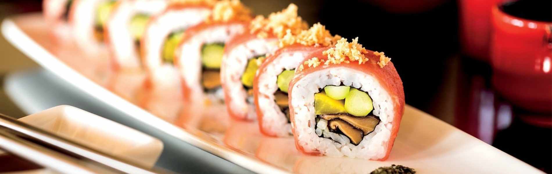 Enjoy Asian cuisine and sushi from a renowned restaurant in Paralimni